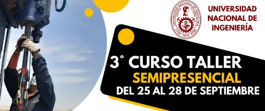 3° Curso taller: Importancia de la medición de energía de caída de martillo en el ensayo de Penetración Estándar (SPT) y medición con sonda de registro PS- Logger